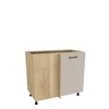Szafka kuchenna BOSTON DNW-105 dąb cremona / Tafla kaszmir | Mebelbos
