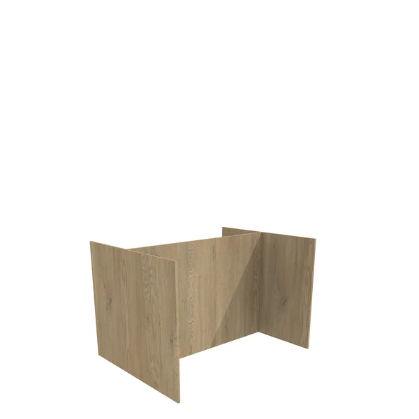 Korpus do wyspy BOSTON dąb cremona 123,6x94x82 | Mebelbos
