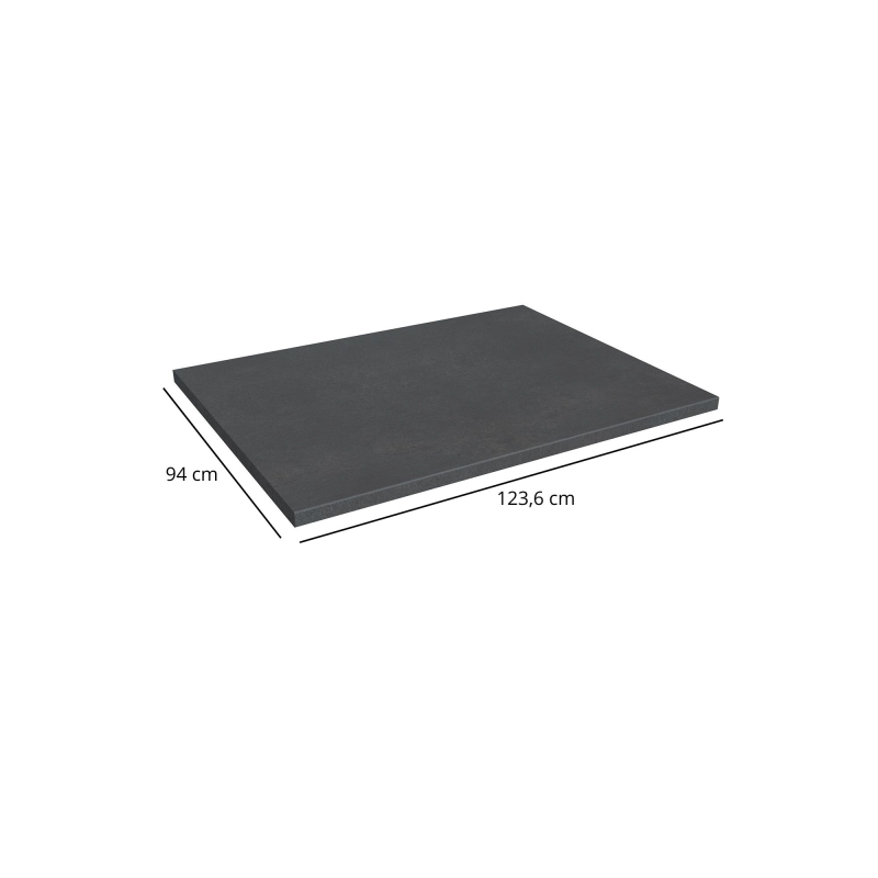 Blat district dark A785 RS - 1236x940 - do wyspy 1200 | Mebelbos — zdjęcie 2