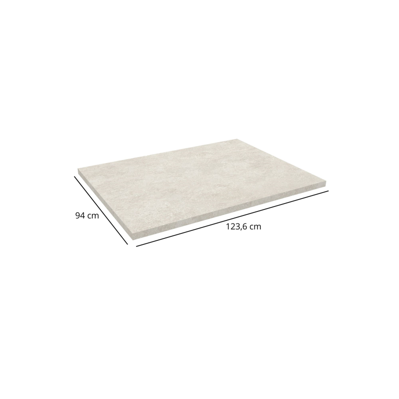 Blat Wapień Crema K209 RS - 1236x940 - do wyspy 1200 | Mebelbos — zdjęcie 2