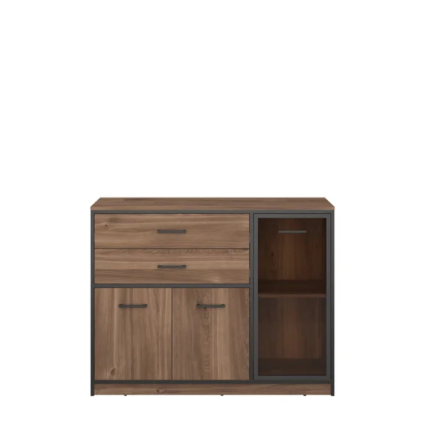 Komoda AMBER 1w2d2s dąb castello | Mebelbos