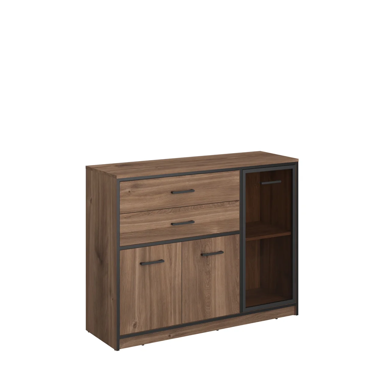 Komoda AMBER 1w2d2s dąb castello | Mebelbos — zdjęcie 4