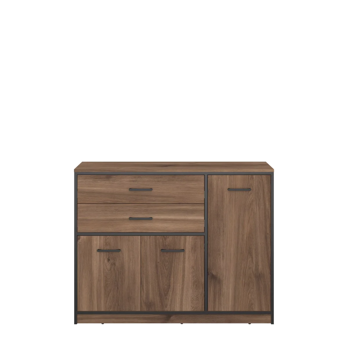 Komoda AMBER 3d2s dąb castello | Mebelbos