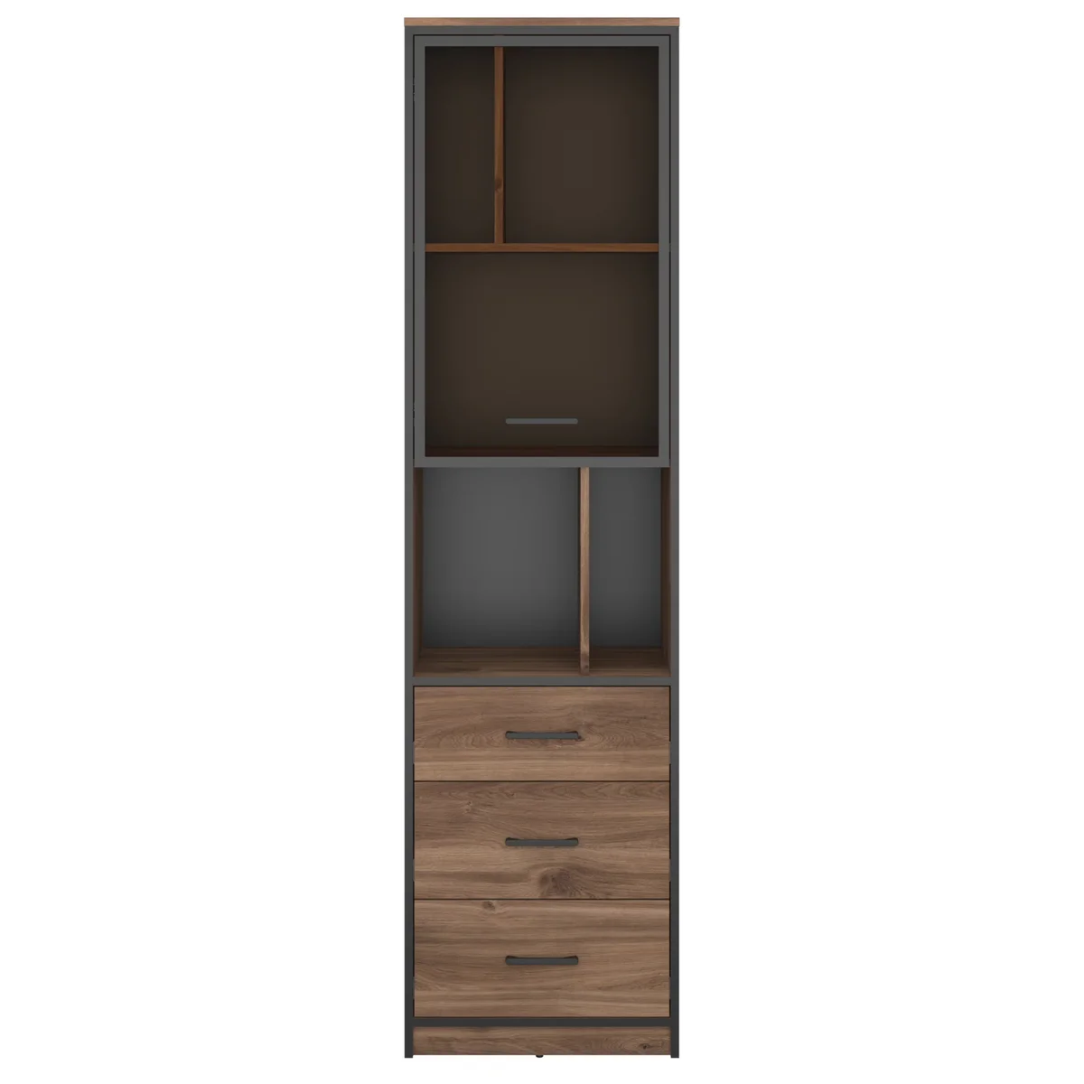 Witryna AMBER 1w3s dąb castello | Mebelbos