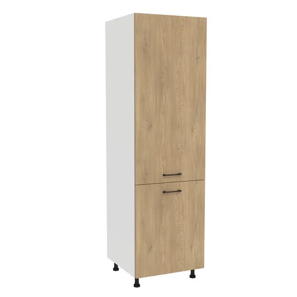 Szafka kuchenna BOSTON DL-60-197 biały/Tafla dąb cremona | Mebelbos