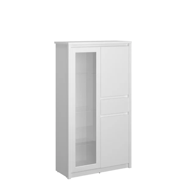 Witryna ERDEN niska 2d1w1s biały | Mebelbos