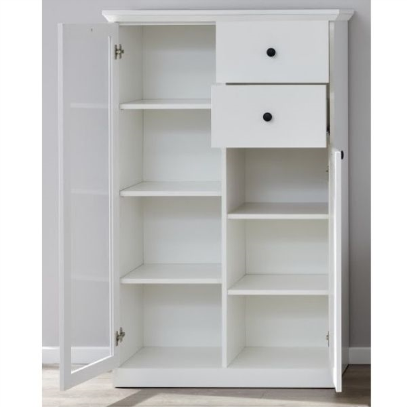 Witryna BRANDSON niska 1d1w2s biały [1860-860] | Mebelbos — zdjęcie 5