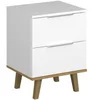 Komoda NEPTUN 2s/46 biały / dąb kamienny | Mebelbos
