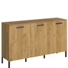 Komoda SANTES 3d dąb craft złoty / antracyt | Mebelbos Komoda SANTES 3d dąb craft złoty / antracyt | Mebelbos