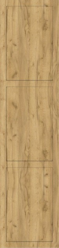 Front szafy 50x210 ramiak dąb craft złoty | Mebelbos