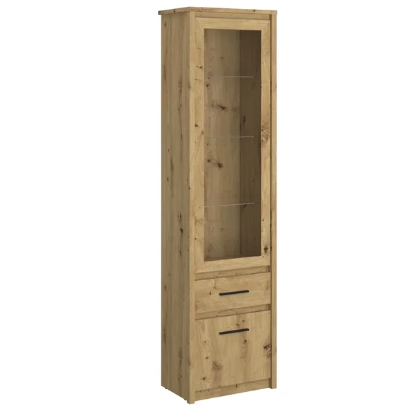 Witryna AYSON 1d1w1s dąb artisan | Mebelbos