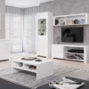 Witryna LINGO niska 2d2w [C] biały połysk | Mebelbos — zdjęcie 5