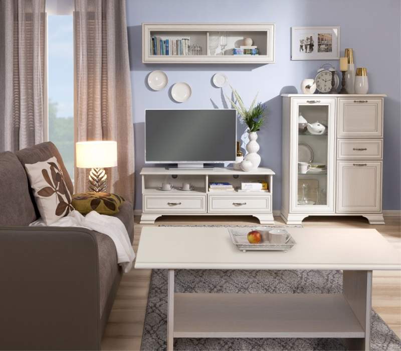 Ława TIFFANY 110 woodline krem | Mebelbos — zdjęcie 2