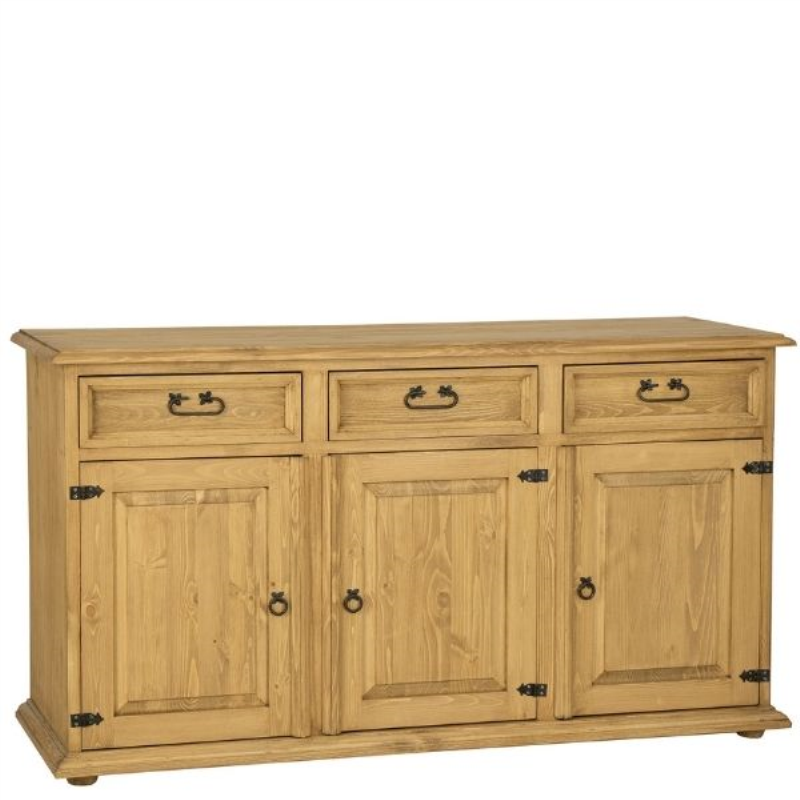 Komoda CLASSIC WOOD 3d3s sosna miodowa | Mebelbos — zdjęcie 3