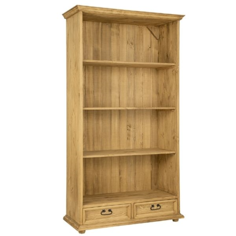 Regał CLASSIC WOOD otwarty 100 sosna miodowa | Mebelbos — zdjęcie 3