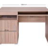 Biurko DAMIS 1d1s/110 bez organizera dąb sonoma | Mebelbos — zdjęcie 3 Biurko DAMIS 1d1s/110 bez organizera dąb sonoma | Mebelbos — zdjęcie 3