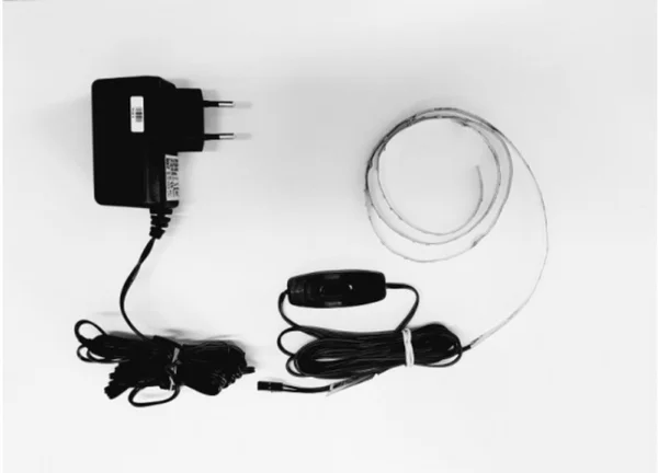 LED taśma 350/450 mm biały ciepły | Mebelbos