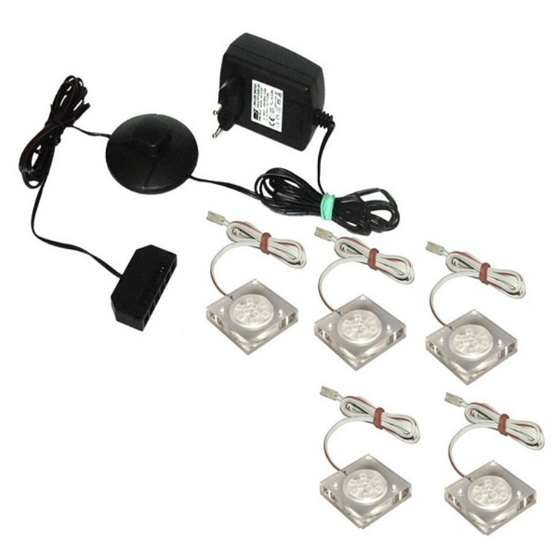 LED 5x Stik 50F/T 1,5W kolor biały ciepły | Mebelbos
