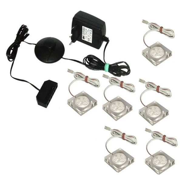 LED 6x Stik 50F/T 1,5W kolor biały ciepły | Mebelbos