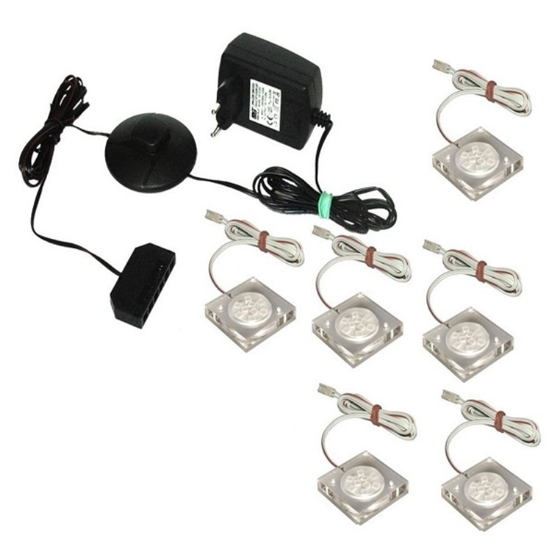 LED 6x Stik 50F/T 1,5W kolor biały ciepły | Mebelbos