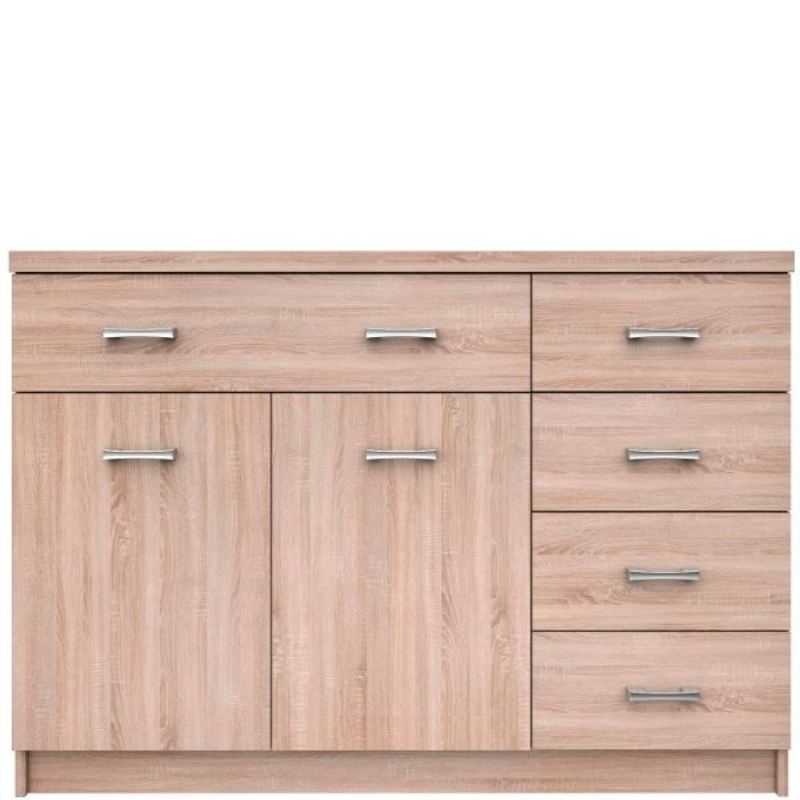Komoda TOP MIX 2d5s dąb sonoma | Mebelbos