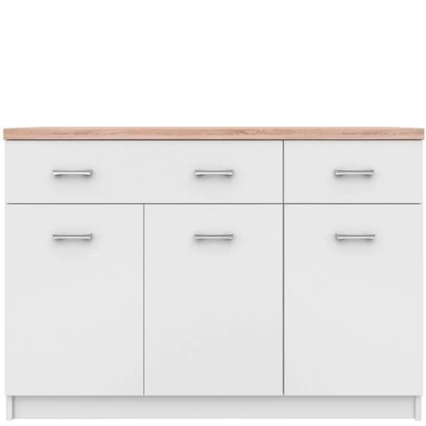 Komoda TOP MIX 3d2s biały | Mebelbos