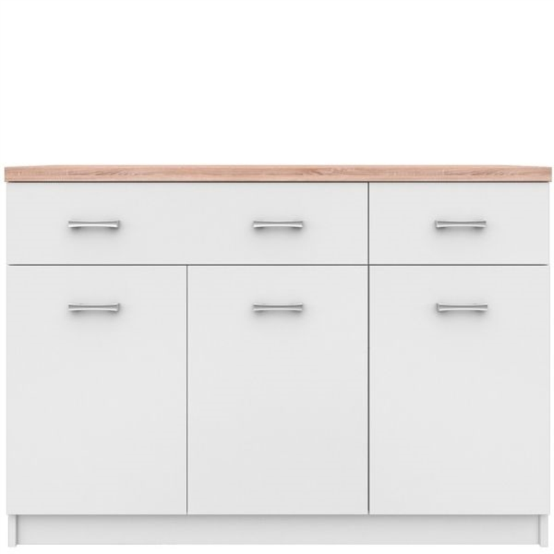 Komoda TOP MIX 3d2s biały | Mebelbos