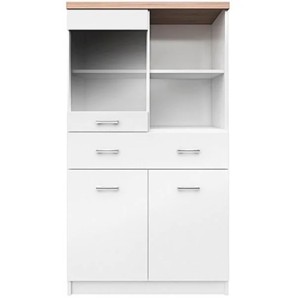 Witryna TOP MIX 2d1w1s/80 biały | Mebelbos