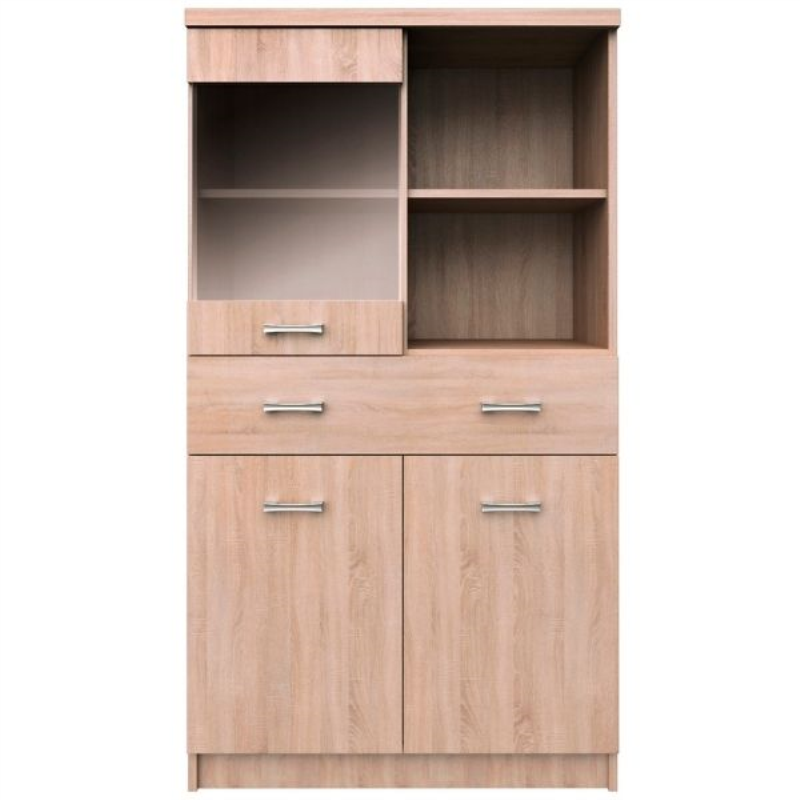 Witryna TOP MIX 2d1w1s/80 dąb sonoma | Mebelbos