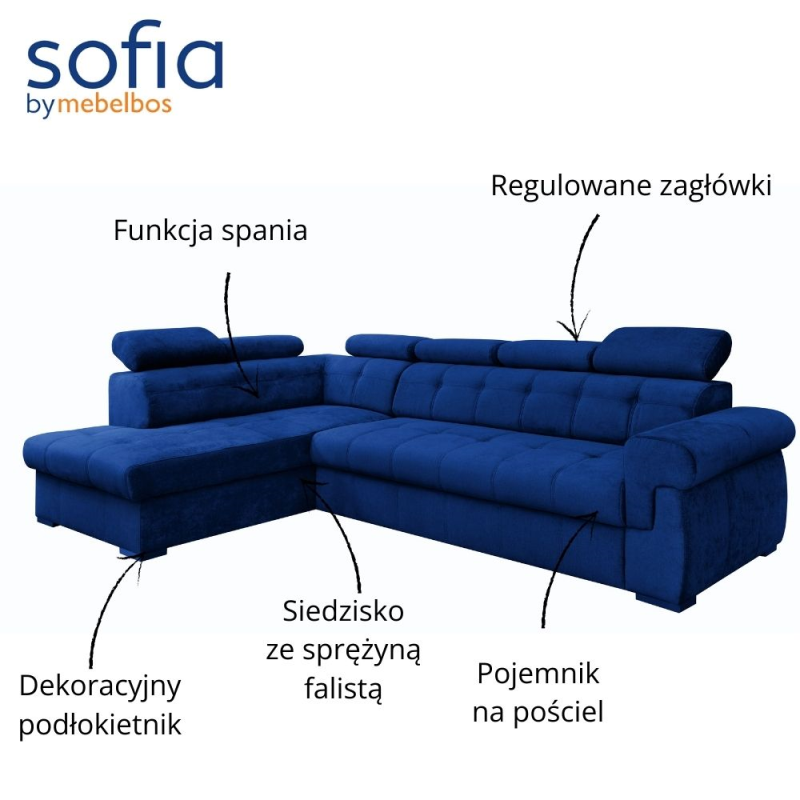 Narożnik PRIMO lewy Fresh11 | Mebelbos — zdjęcie 5