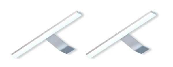 LED 2x oprawa nadszafkowa biały ciepły | Mebelbos