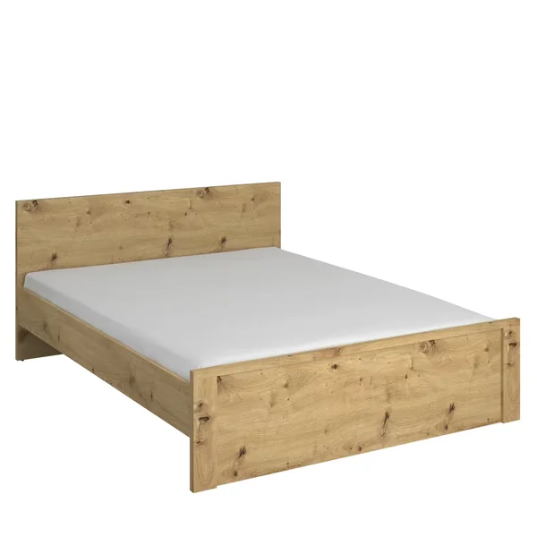 Łoże AYSON 160 dąb artisan | Mebelbos