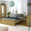 Łoże AYSON 120 dąb artisan | Mebelbos — zdjęcie 4