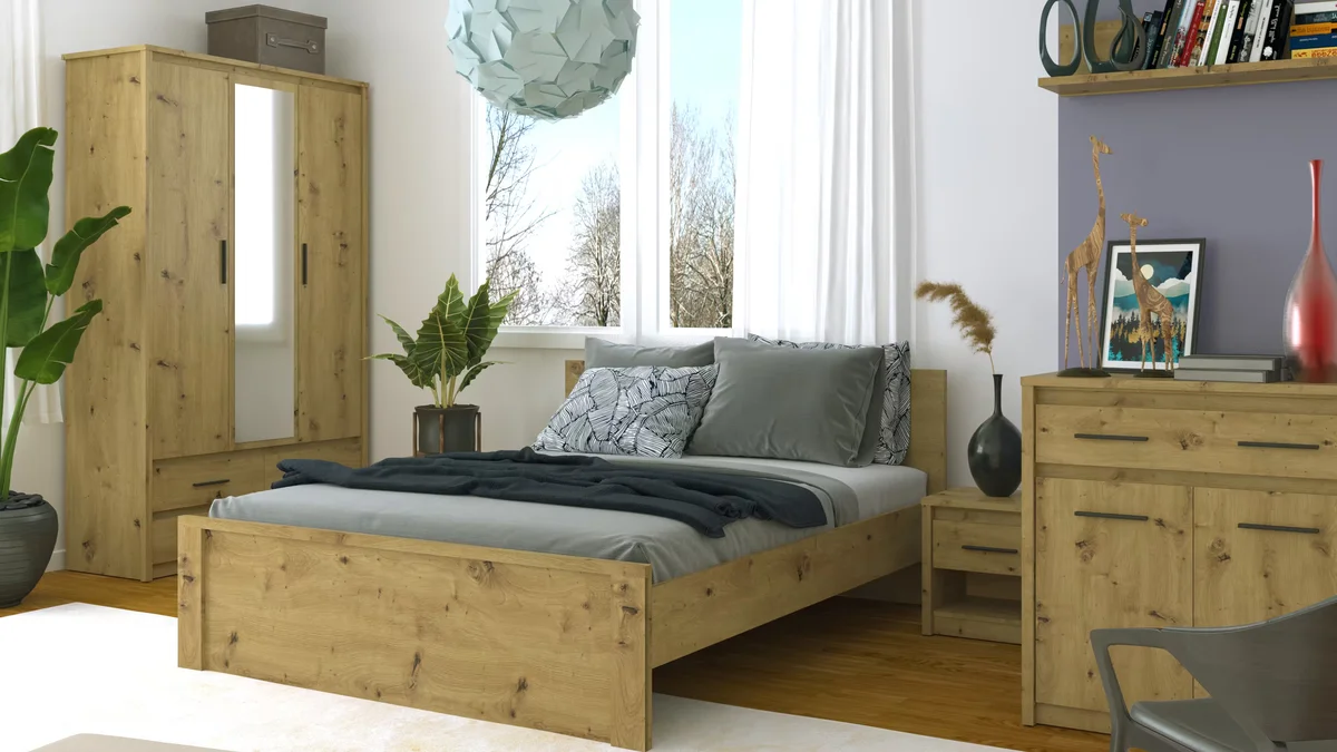 Półka AYSON 130 dąb artisan | Mebelbos — zdjęcie 3