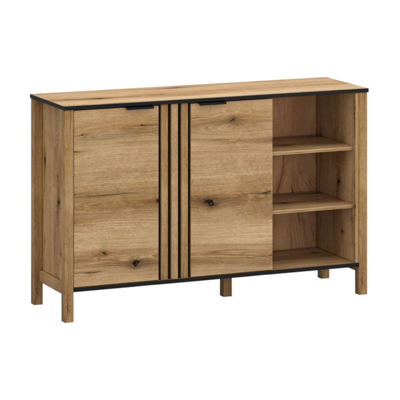 Komoda HELIX 2d/140 [E] dąb evok | Mebelbos