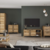 Komoda HELIX 2d3s [K] dąb evok | Mebelbos — zdjęcie 3