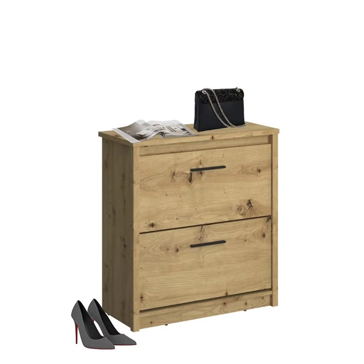 Szafka AYSON na buty 2k dąb artisan | Mebelbos — zdjęcie 4