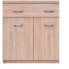 Komoda TOP MIX 2d1s/60 dąb sonoma | Mebelbos